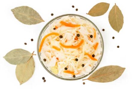 Fermented Vegetables: Traditional Sauerkraut Image